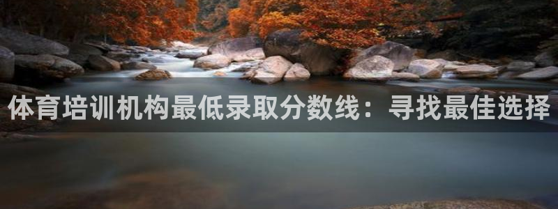 体育培训机构最低录取分数线：寻找最佳选择