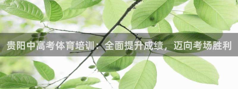 极悦平台官方网站下载安装：贵阳中高考体育培训：全面提