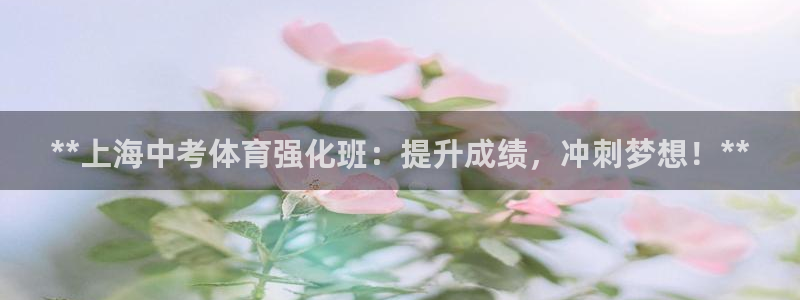 极悦平台官方网址是什么：**上海中考体育强化班：提升