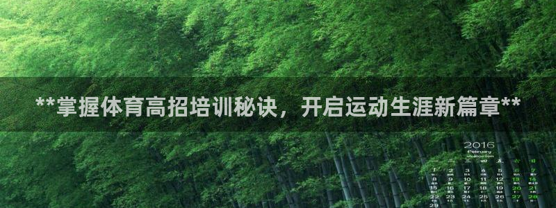 极悦娱乐代理多少钱：**掌握体育高招培训秘诀，开启运