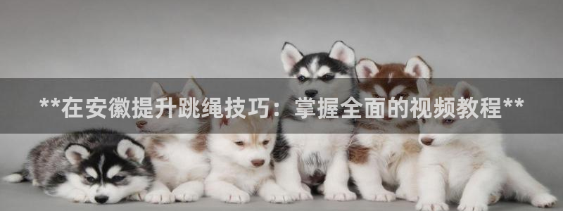 极悦平台官方网站入口网址：**在安徽提升跳绳技巧：掌
