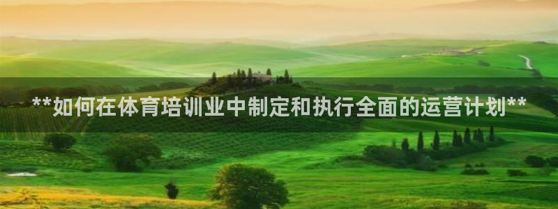 极悦官方网站app下载：**如何在体育培训业中制定和