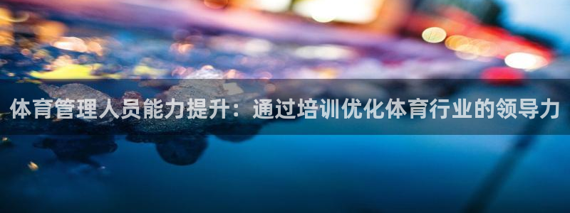 极悦平台app二维码怎么弄到桌面：体育管理人员能力提