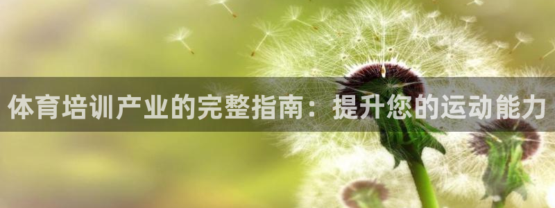 极悦官方网站入口：体育培训产业的完整指南：提升您的运
