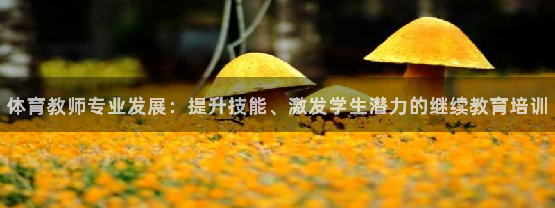 极悦娱乐负责人电话：体育教师专业发展：提升技能、激发