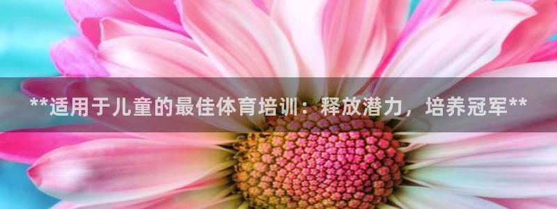 极悦娱乐下载官网安装：**适用于儿童的最佳体育培训：释放潜力