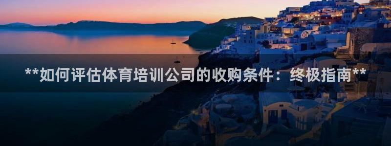 极悦平台注册和登录页面：**如何评估体育培训公司的收